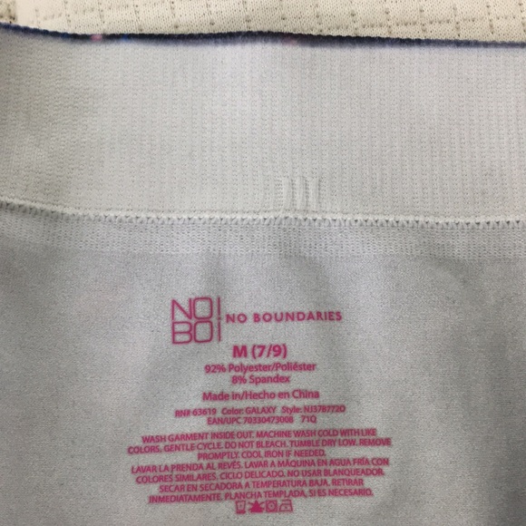 ✅Women NO BOUNDARIES Galaxy Legging Size M - Picture 6 of 6